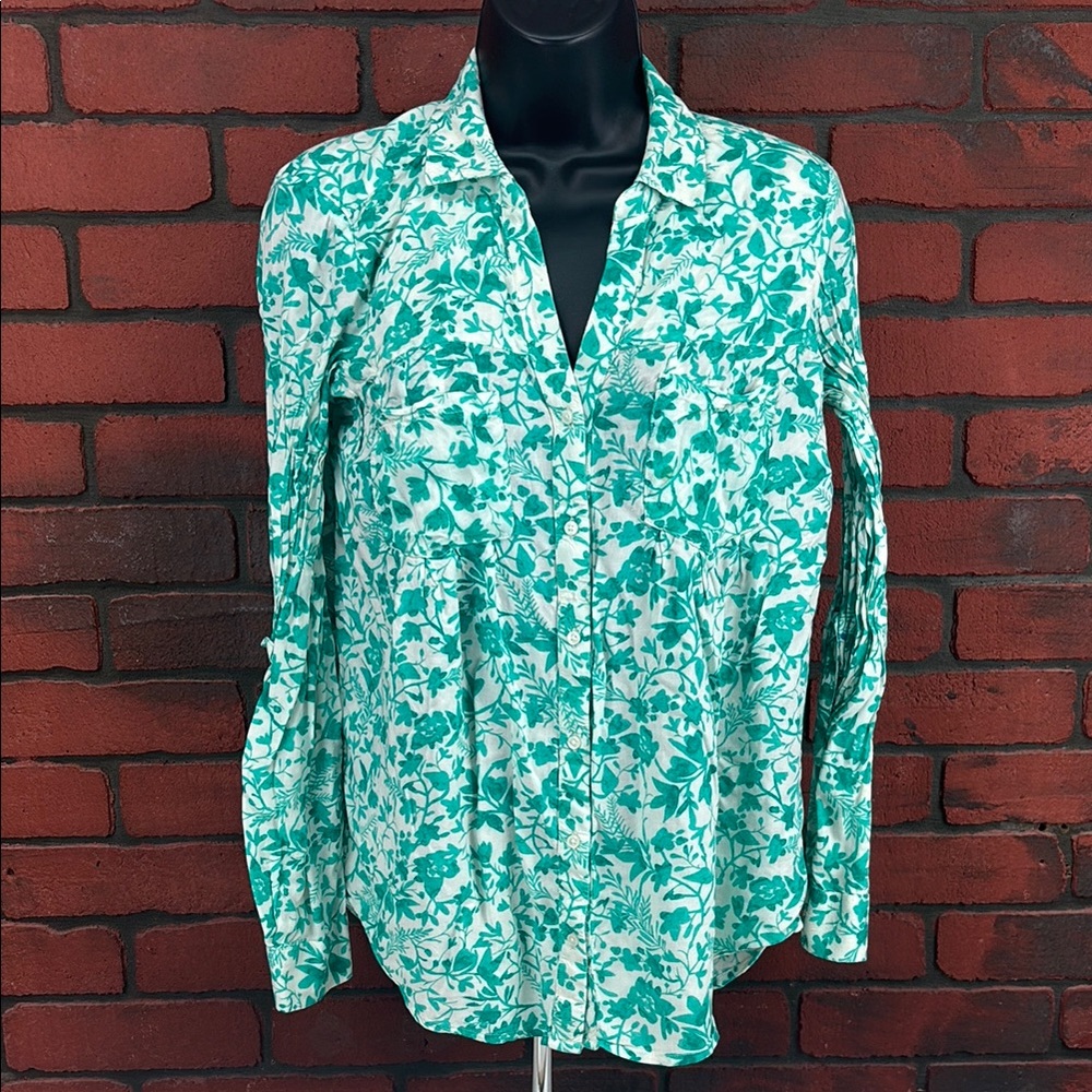 Anthropologie‎ Maeve Blouse Womans XS Floral